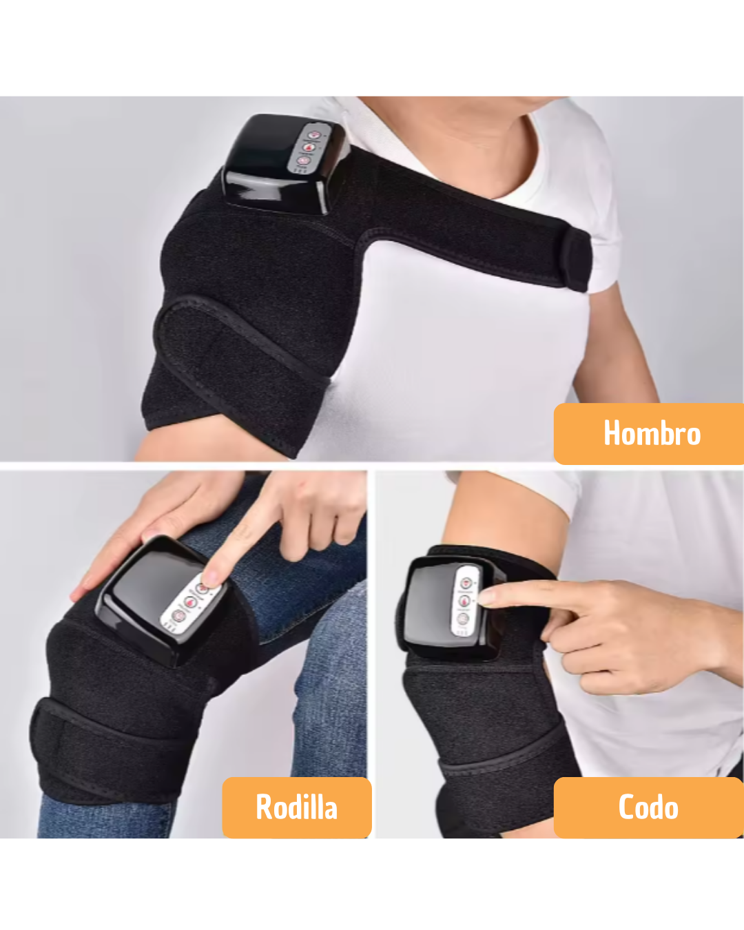 Rodillera Térmica Masajeadora